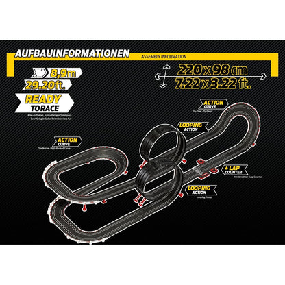 Carrera -  Go 1:43 DTM High Speed Showdown - Slot Car Set