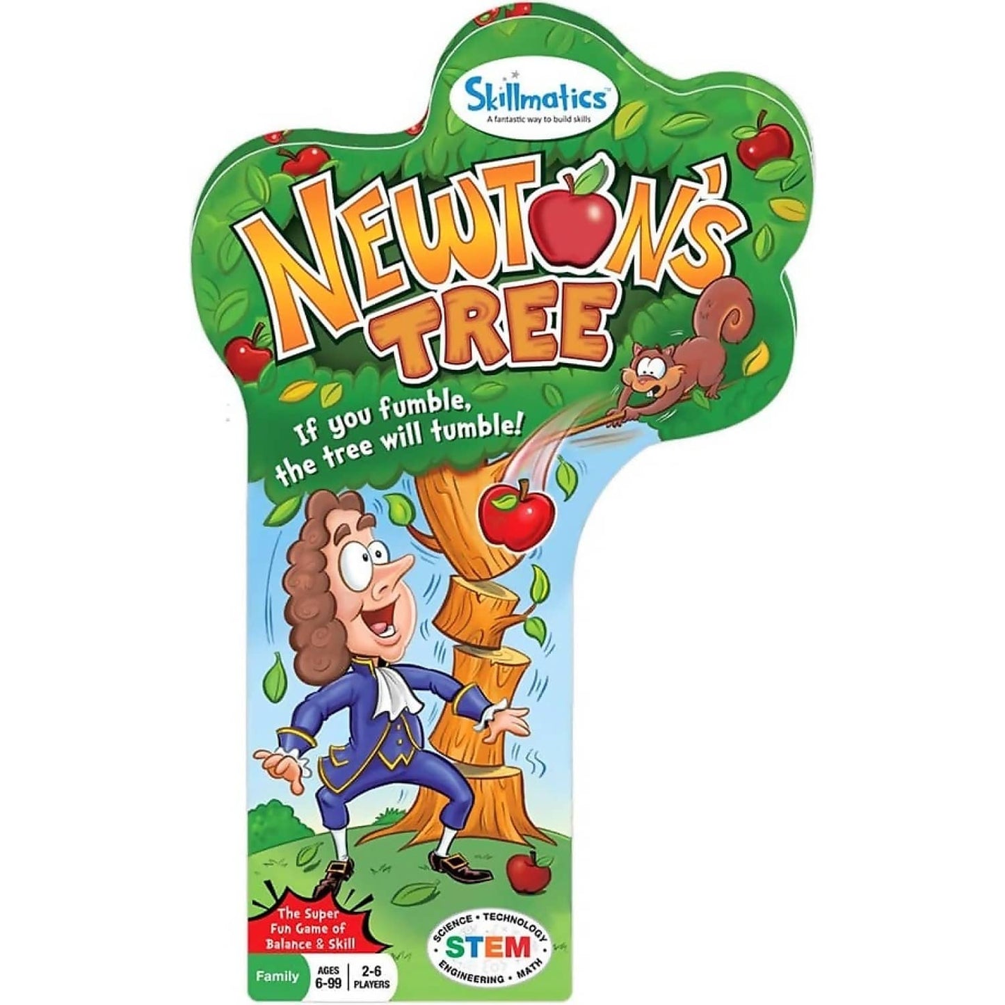 Skillmatics - Newton’s Tree - Exciting Educational Game Teaches Kids Key Physics Principles