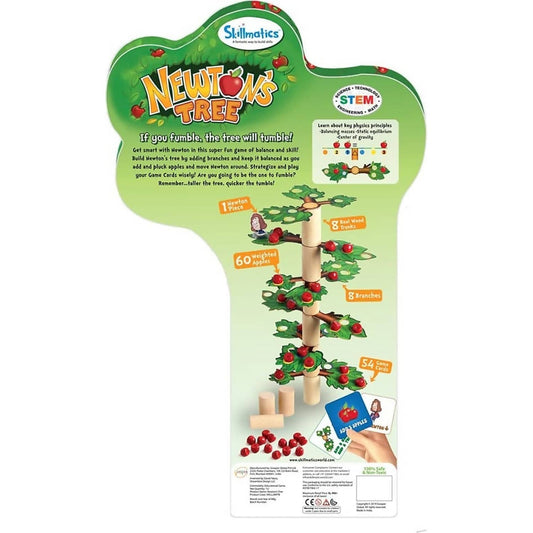 Skillmatics - Newton’s Tree - Exciting Educational Game Teaches Kids Key Physics Principles
