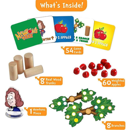 Skillmatics - Newton’s Tree - Exciting Educational Game Teaches Kids Key Physics Principles