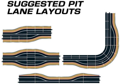 Scalextric - C7015 Pit Lane Track (right Hand)