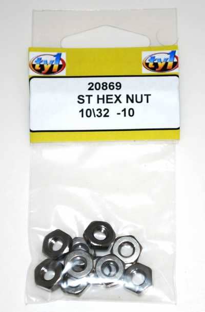 TY1 -  ST HEX NUT 10/32 - 10