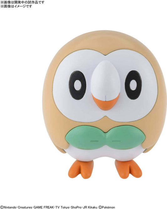 Pokemon -  Model Kit Quick!! 10 Rowlet