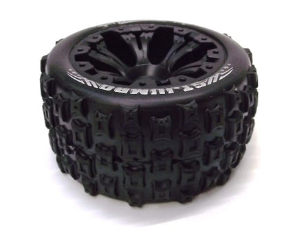 LOUISE ST-JUMBO TYRES + RIMS SUIT TRAXXAS ELECTRIC REAR