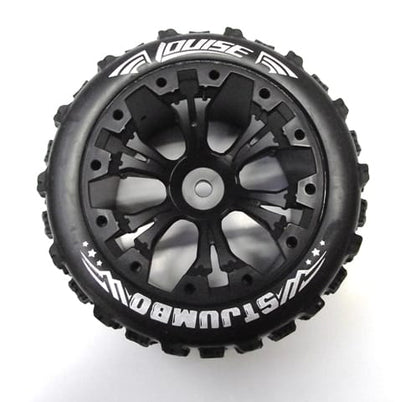 LOUISE ST-JUMBO TYRES + RIMS SUIT TRAXXAS ELECTRIC REAR