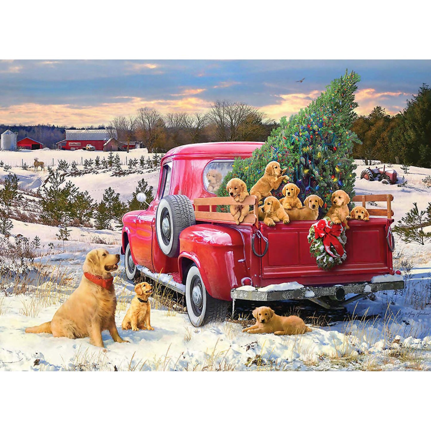 Cobble Hill - Family Outing - Jigsaw Puzzle 1000 Pieces
