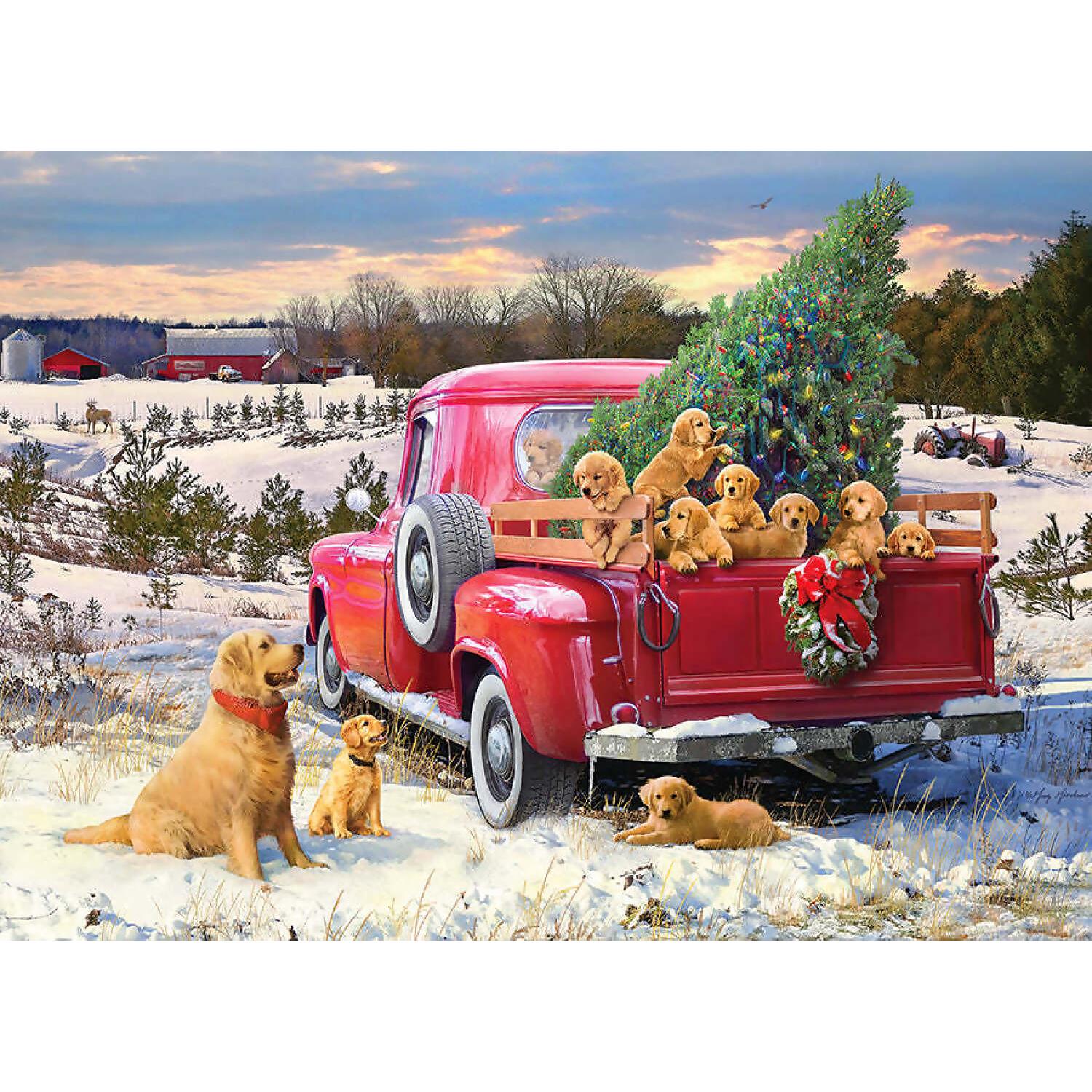 Cobble Hill - Family Outing - Jigsaw Puzzle 1000 Pieces