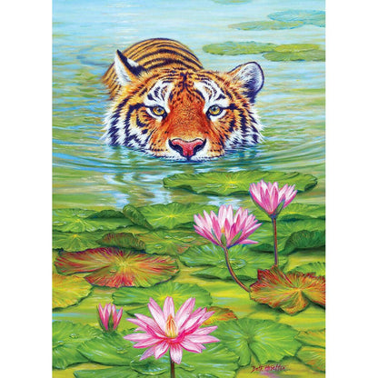 Cobble Hill - Land Of The Lotus - Jigsaw Puzzle 1000 Pieces
