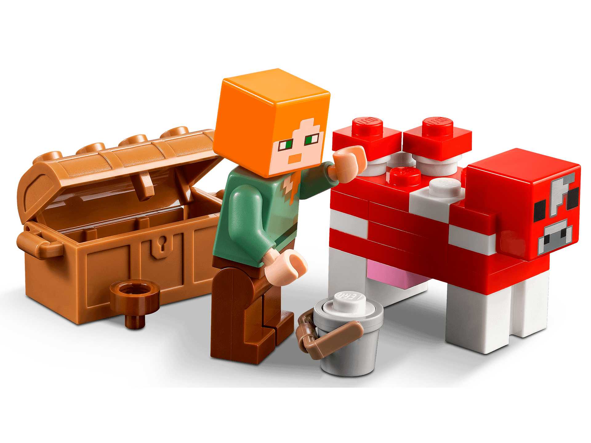 LEGO 21179 The Mushroom House - Minecraft