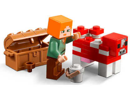 LEGO 21179 The Mushroom House - Minecraft