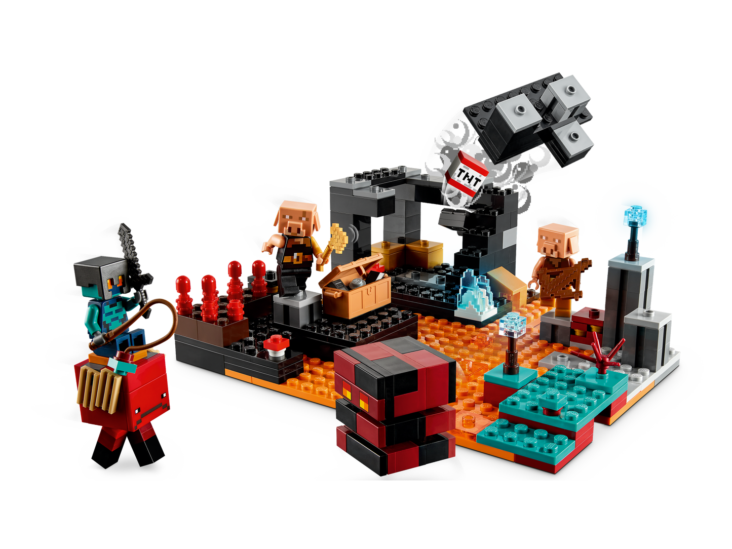 LEGO 21185 The Nether Bastion - Minecraft