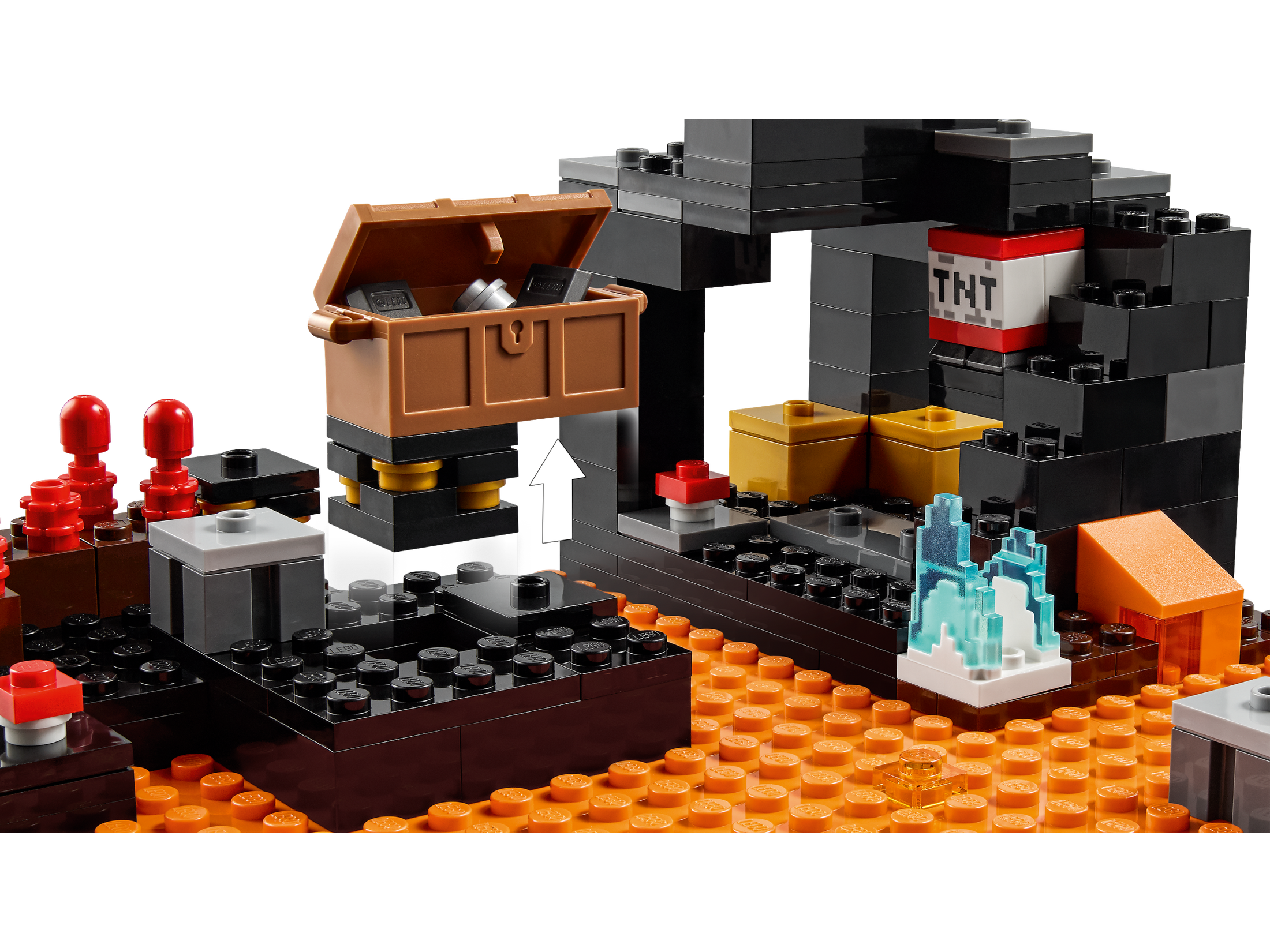 LEGO 21185 The Nether Bastion - Minecraft