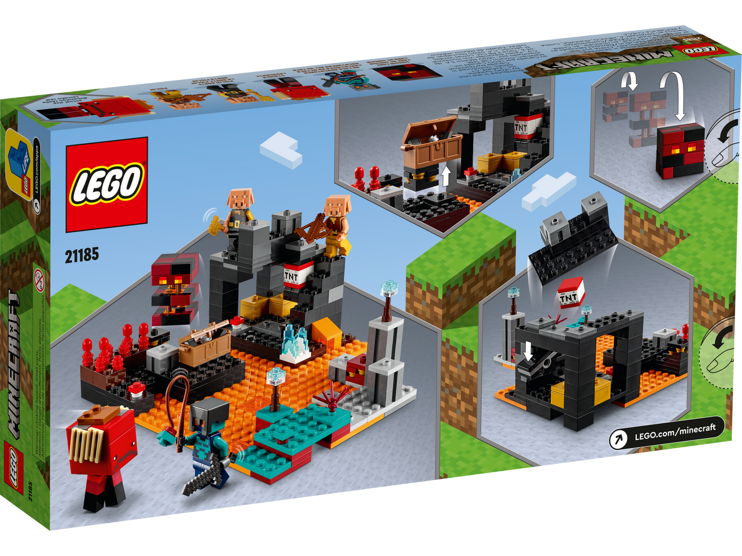 LEGO 21185 The Nether Bastion - Minecraft