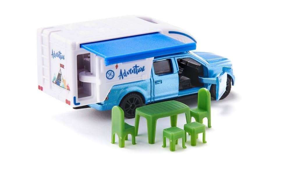 Siku - Ford F150 Pick-up Camper Die-Cast Model