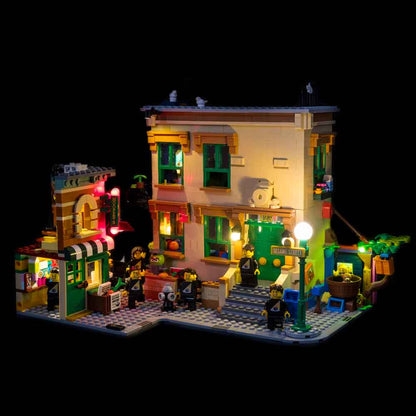 Light My Bricks - LIGHT KIT for LEGO 123 Sesame Street 21324