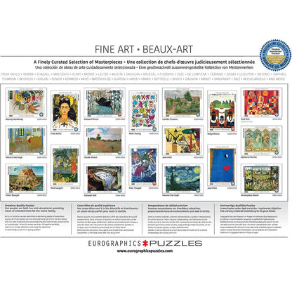 Eurographics - The Four Seasons (Variant 3) by Alphonse Mucha - Jigsaw Puzzle 1000 Pieces