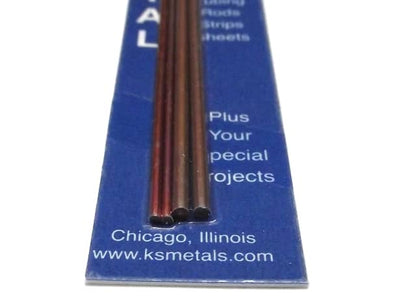 K&S METAL #5071 COPPER ROD 1:16+3/32 12' 2EACH