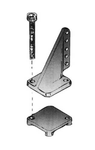 DUBRO -  T-STYLE CNT HORN S/STREN  716