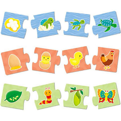 GALT - How Things Grow Jigsaw Puzzle - 6 x 4-Piece Puzzles