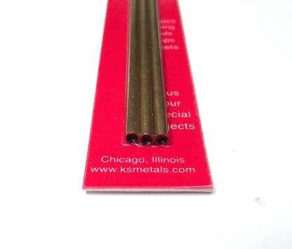 K&S METAL #9835 BRASS ROUND TUBE 3.5X300MM 3PCS