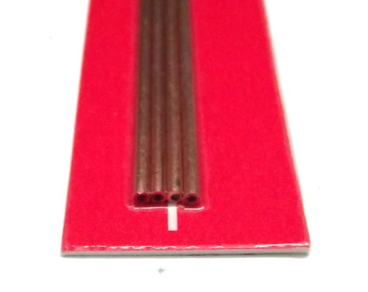 K&S METAL #9870 COPPER ROUND TUBE 2X300MM 4PCS
