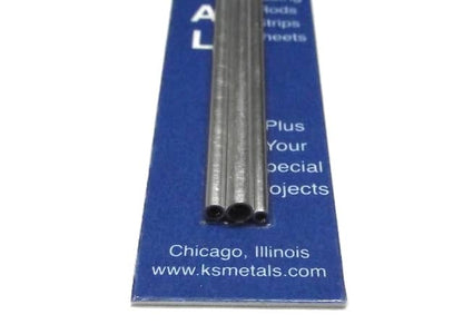 K&S METAL #5073 ALUMINIUM TUBE 3/32-1:8-5/32 X12'