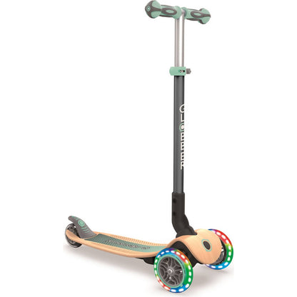 Globber - Primo Foldable Wood Lights Scooter - Mint