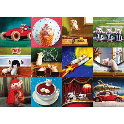 Eurographics - Funny Mice - Jigsaw Puzzle 1000 Pieces