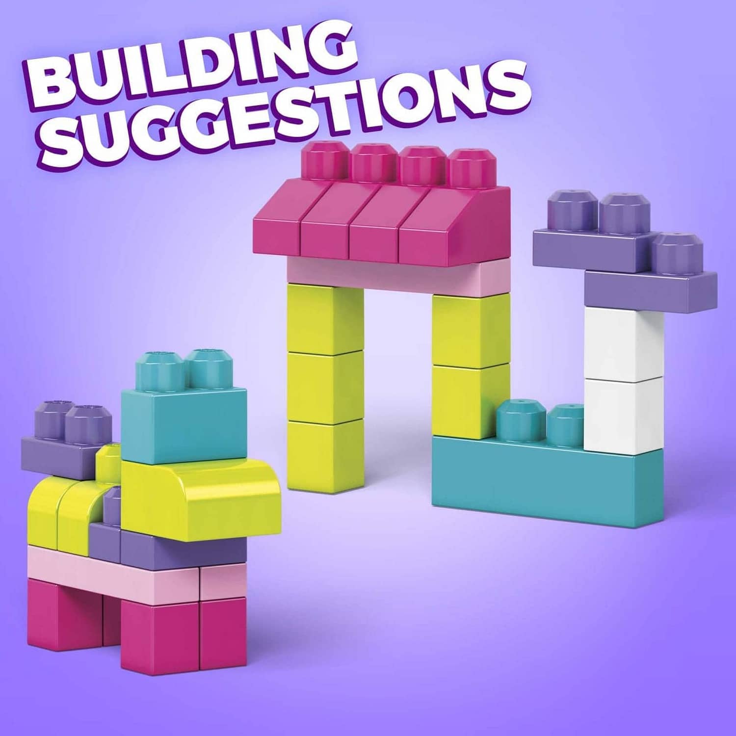 Mega Bloks - First Builders Big Building Bag (pink) Mattel