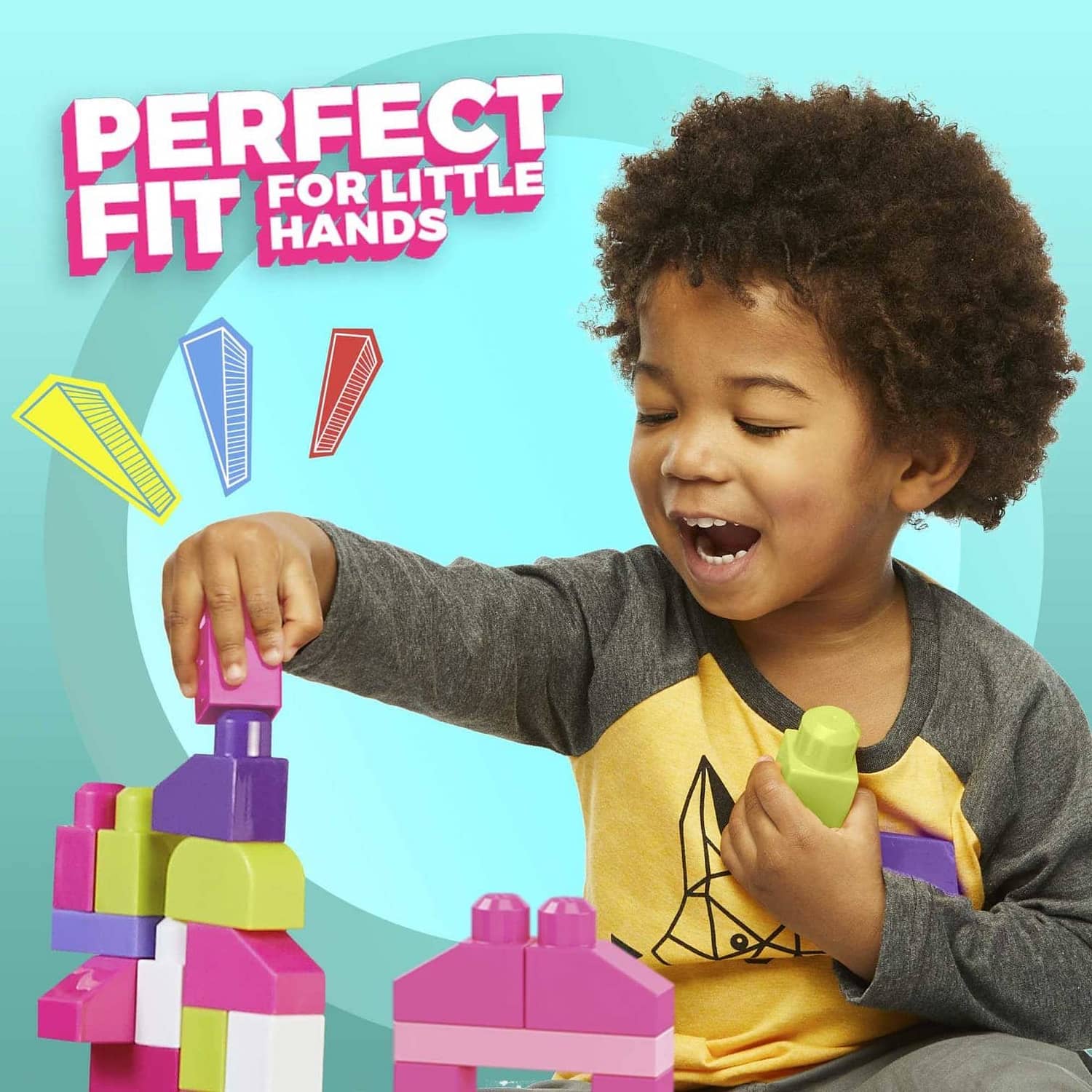 Mega Bloks - First Builders Big Building Bag (pink) Mattel