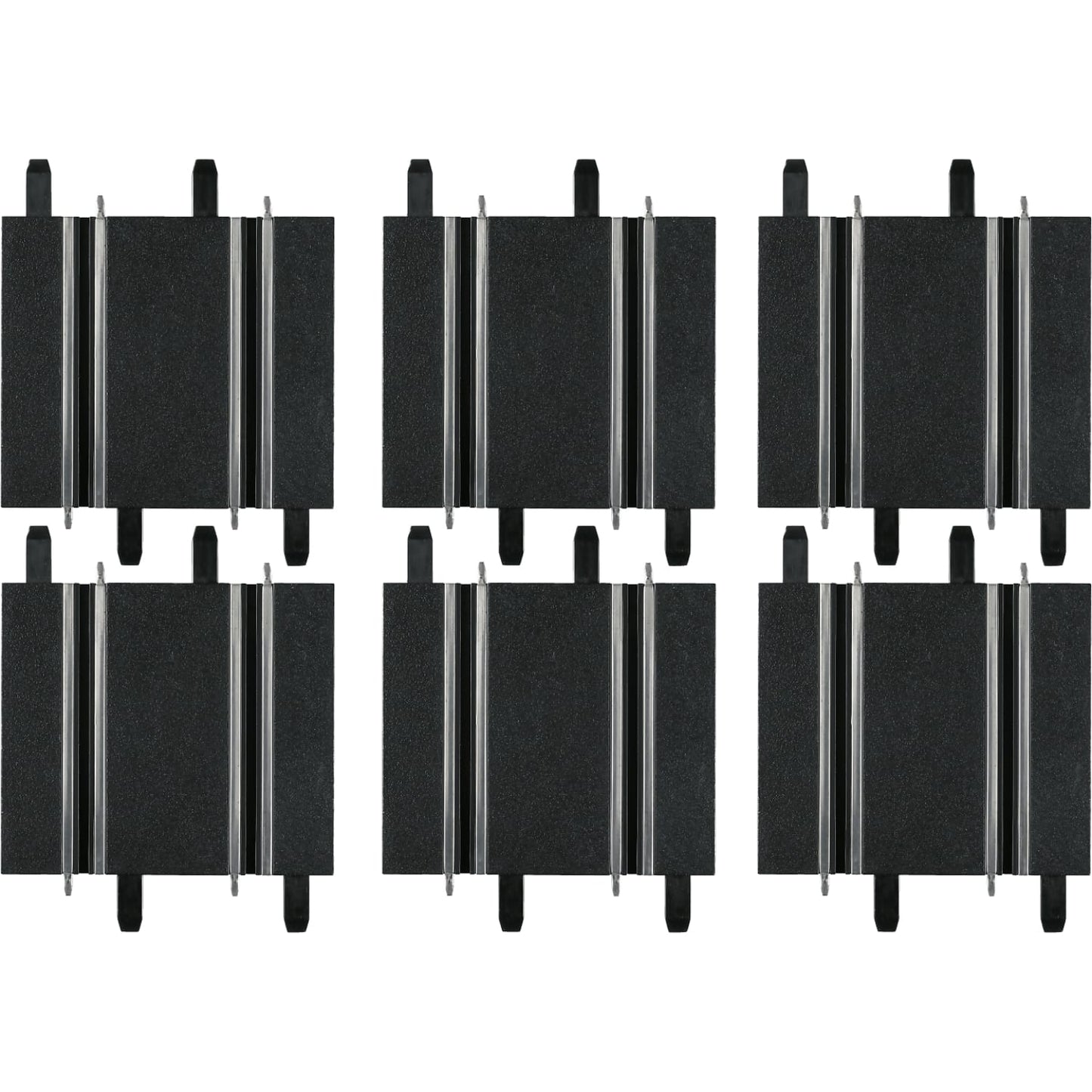 Carrera -  GO 1:43 - Straights 100 mm (3)+ 114 mm (3) - Slot Car Track Accessories