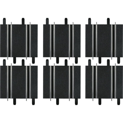 Carrera -  GO 1:43 - Straights 100 mm (3)+ 114 mm (3) - Slot Car Track Accessories