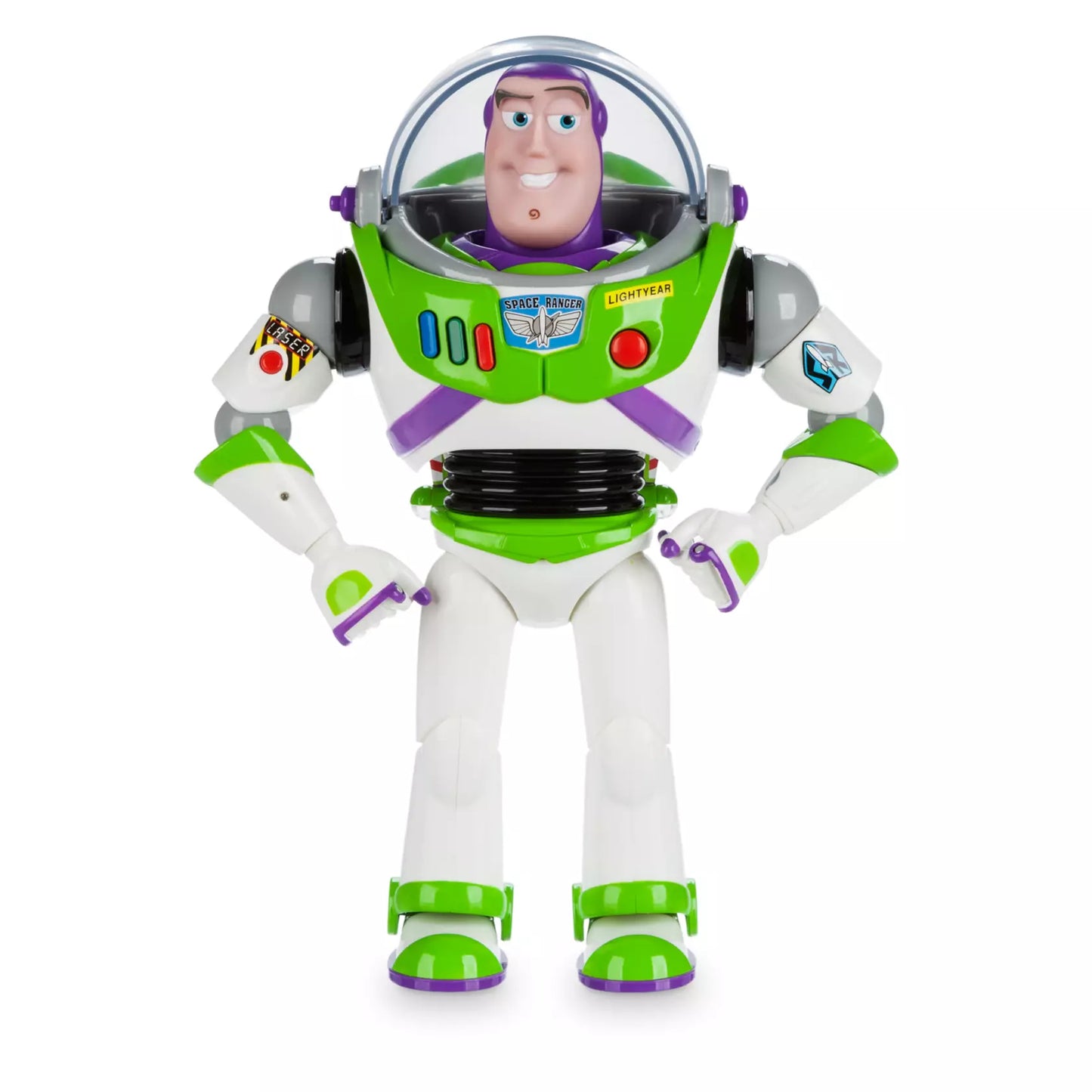 Disney -  Pixar - Toy Story Buzz Lightyear Space Ranger Interactive Talking Action Figure 12-inch