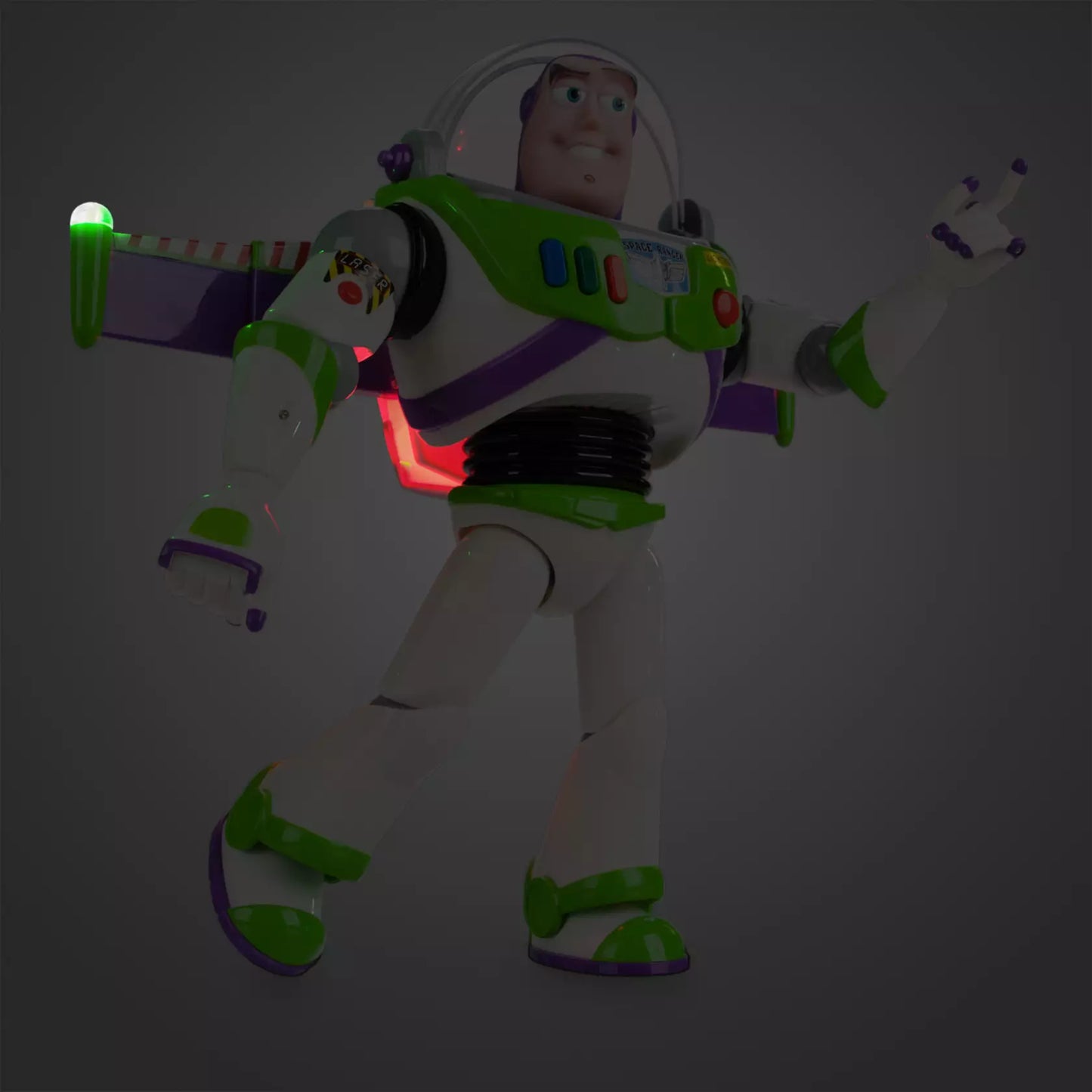 Disney -  Pixar - Toy Story Buzz Lightyear Space Ranger Interactive Talking Action Figure 12-inch