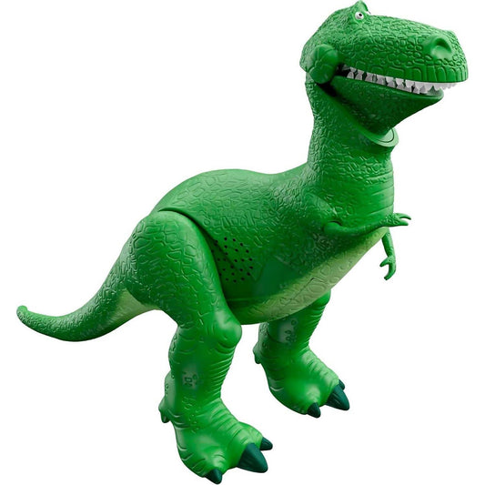 Disney -  Pixar - Toy Story Roarin’ Laughs Rex Moving & Talking Dinosaur Figure 28cm