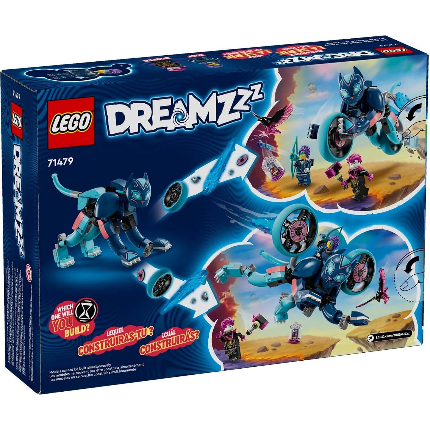 LEGO 71479 Zoey's Cat Motorcycle - Dreamzzz
