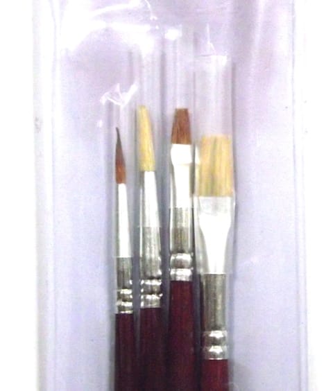 DELTA PAINT BRUSH SET 4PCS