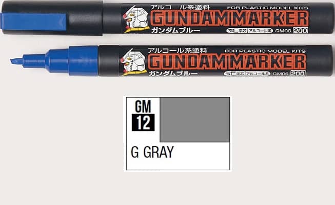 GUNDAM -  MARKER GREY GM12