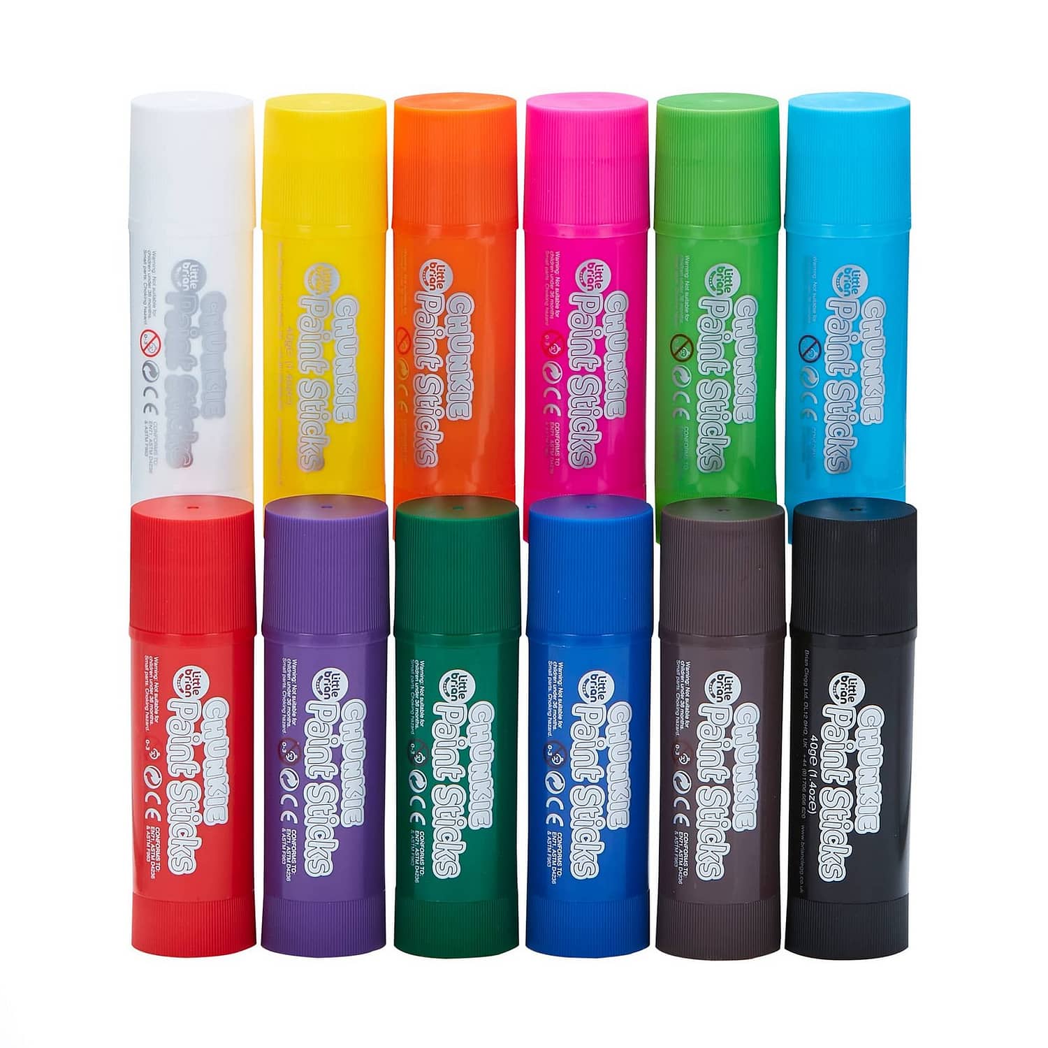 Little Brian - Paint Stick Chunky 12 Pack
