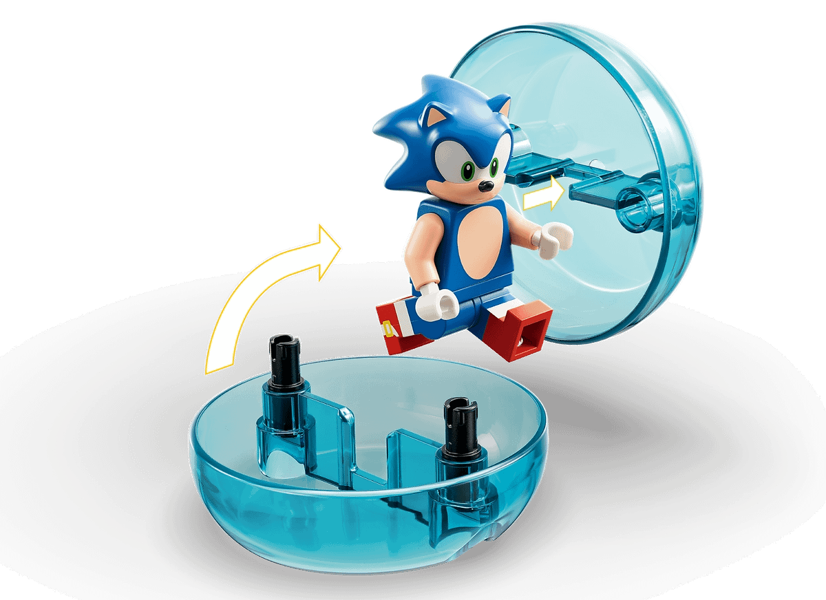 LEGO 76994 Sonic's Green Hill Zone Loop Challenge - Sonic The Hedgehog 2023