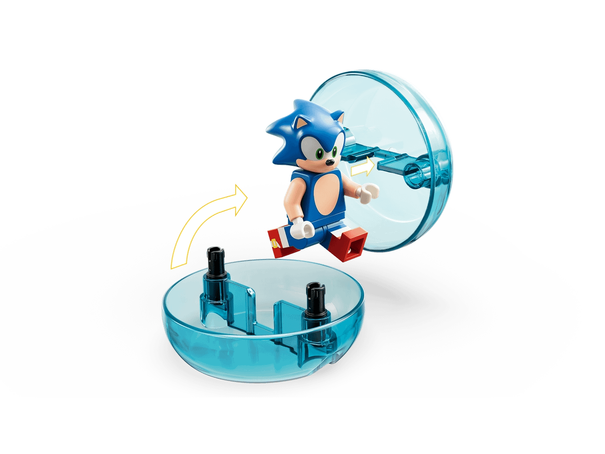 LEGO 76993 Sonic vs. Dr. Eggman's Death Egg Robot - Sonic the Hedgehog
