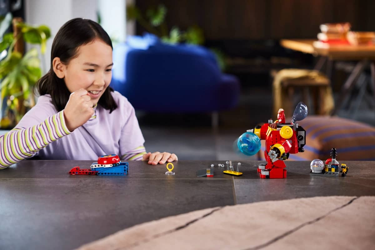 LEGO 76993 Sonic vs. Dr. Eggman's Death Egg Robot - Sonic the Hedgehog