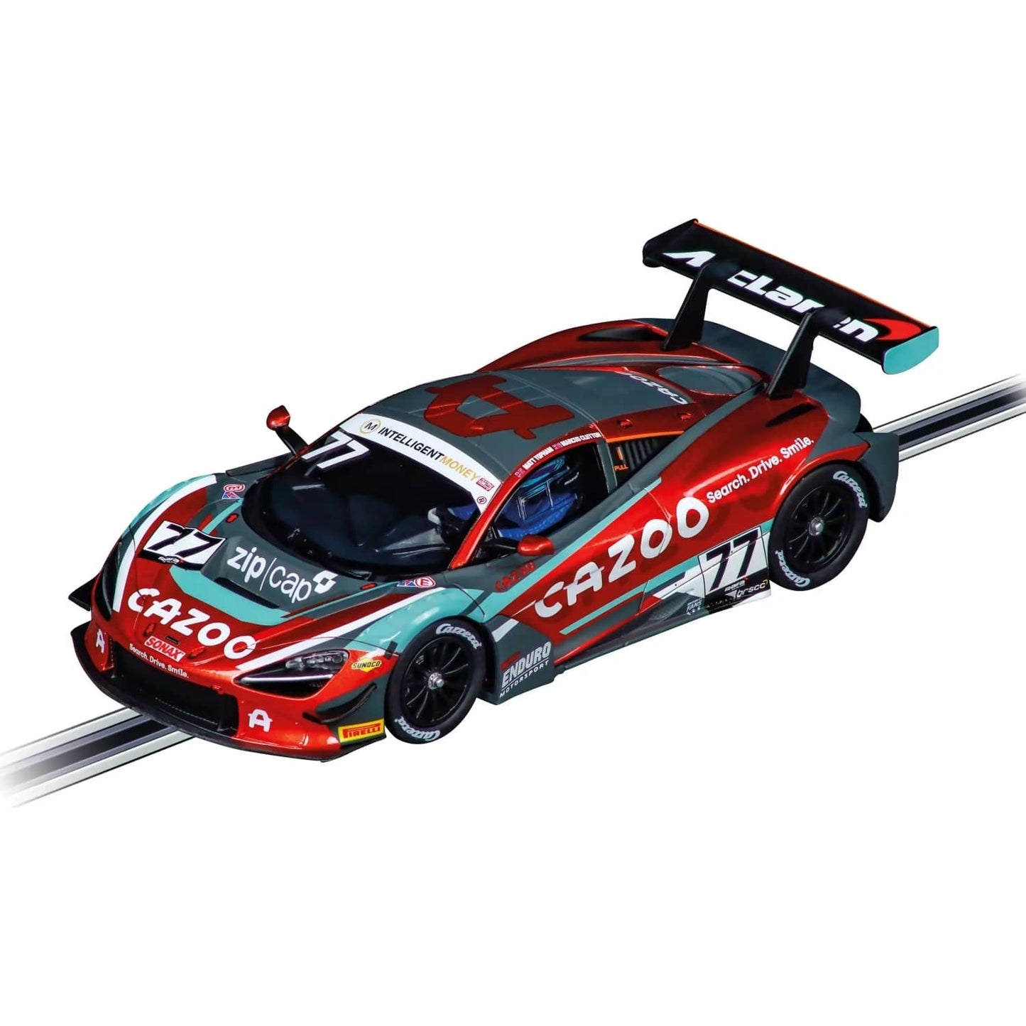 Carrera -  Digital 1:32 - McLaren 720S GT3 Enduro Motorsport No.77 British GT 2031 - Slot Car Also Suits Scalextric