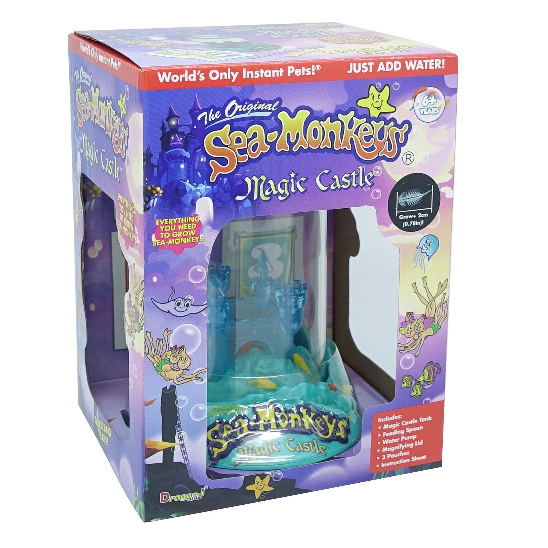 Sea Monkeys - Magic Castle – Toys and Hobbys Australia