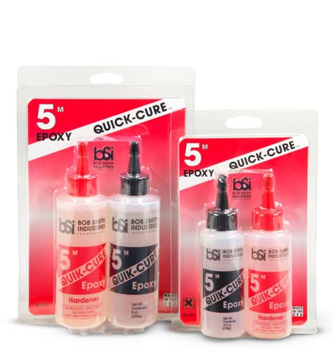 BOB SMITH QUICK CURE 5MIN EPOXY 4.5oz BSI201