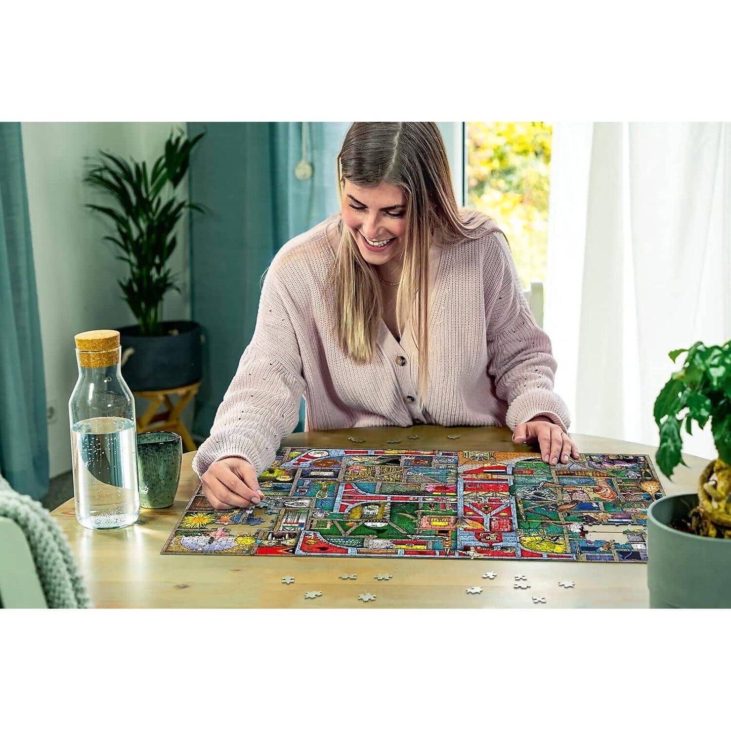 Ravensburger - Awesome Alphabet - E Is For - Jigsaw Puzzle 1000 Pieces