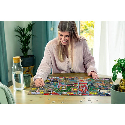Ravensburger - Awesome Alphabet - E Is For - Jigsaw Puzzle 1000 Pieces