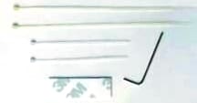 ALLEN KEY & NYLON TIE SET  HOLA HELI SPARE PARTS