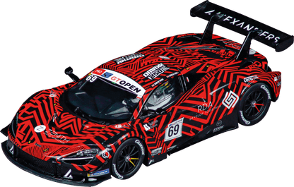 Carrera -  Evolution 1:32 - McLaren 720S GT3 Optimum Motorsport #69 International GT Open 2023 - Slot Car Also Suits Scalextric