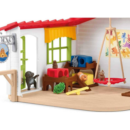Schleich - Pet Hotel Animal Playset